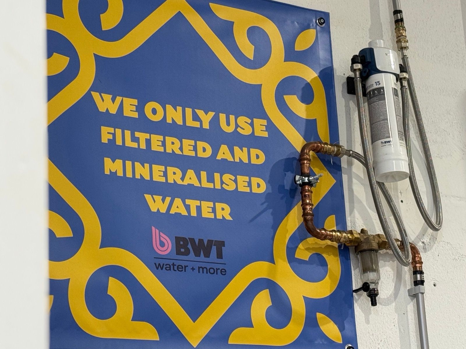 BWT gefilterd water